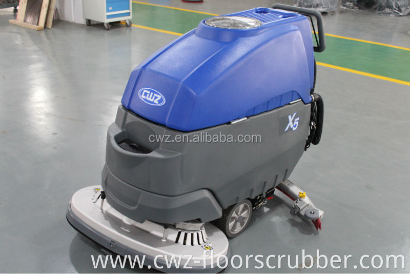 Chinese auto floor scrubber dryer electric floor sweeper